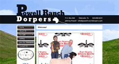 Desktop Screenshot of powellranchdorpers.com